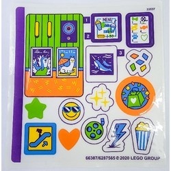 41408stk01 STICKER 41408 Mia's Shopping Play Cube NIEUW *0S0000