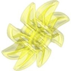 41530-16G Propellor L5 diameter- 8 bladen transparant, neongroen gebruikt *1D042