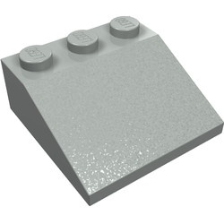 4161-9G Dakpan 33 graden 3x3 lichtgrijs (klassiek) gebruikt *1D019
