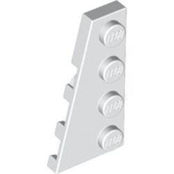 41770-1 Wig plaat 4x2 links wit NIEUW *1B231