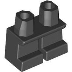 41879-11 KORTE benen, heupen en benen gelijke kleur zwart NIEUW *2B000