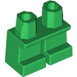 41879-6 KORTE benen, heupen en benen gelijke kleur groen NIEUW *2B000