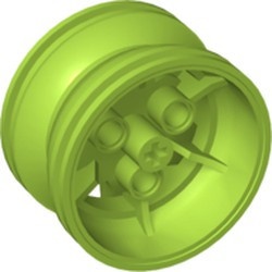 41896-34 Wiel 43.2mm doorsnede ALLEEN VELG!! (PAKKETPOST) lime NIEUW *5W000