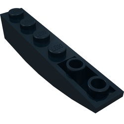 42023-11G Omgekeerde dakpan 6x1 rond zwart gebruikt *1B402