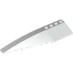 42061-1 Steen, wig 12x3 LINKS wit NIEUW *5D000