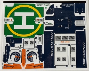 42064stk01a STICKER Ocean Explorer NIEUW *0S0000