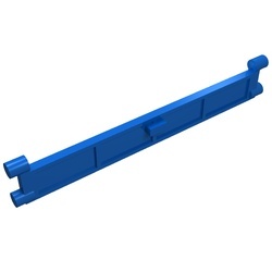 4219-7 Garagedeur- element met hendel blauw NIEUW *1B271
