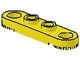 4263-3G Technic, Plaat 1x4 met gaten geel gebruikt *0D407