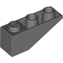4287-85G Omgekeerde dakpan 33 graden 1x3 grijs, donker (blauwachtig) gebruikt *1B400