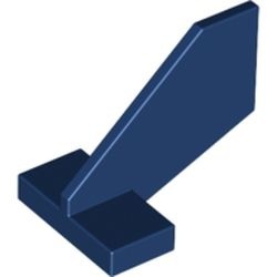 44661-63G Staart shuttle klein blauw, donker gebruikt *1D040