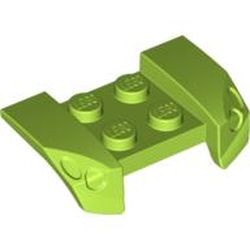 44674-34 Plaat 2x4 met spatbord, vleugels, overhang lamp lime NIEUW *5A020