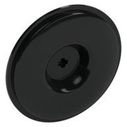 4472-11 Wieldop met ashouder, 56 mm zwart NIEUW *5W000