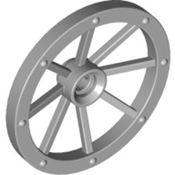 4489-86 Wiel Kasteel midden (33mm diameter) grijs, licht (blauwachtig) NIEUW *5W000