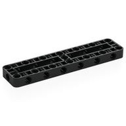 4526-11 Technic, aangepaste hefbalk DIK 3x13 open midden zwart NIEUW *0B010