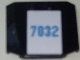 45677pb007-11G Wig 4x4x2/3 (motorklep) sticker 7032 zwart gebruikt *
