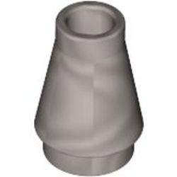 4589-66 Kegel 1x1x1 grijs, lichtparel NIEUW *1B086