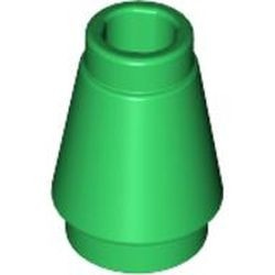 4589b-6 Kegel 1x1x1 groen NIEUW *1B085