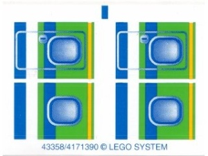 4620stk01 STICKER 4620 A.I.R. Operations HQ NIEUW *0S0000