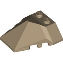 47757-69G Wig 4x4 piramide- centrum crème,donker gebruikt *1D012