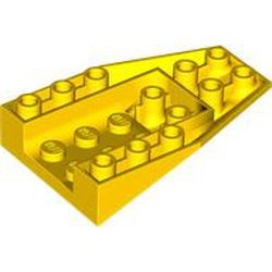 4856b-3 Wig OMGEKEERD 6x4 met connectie tussen 4 noppen geel NIEUW *