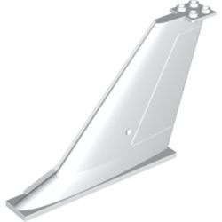 54094-1 Staart groot 14x2x8 wit NIEUW *