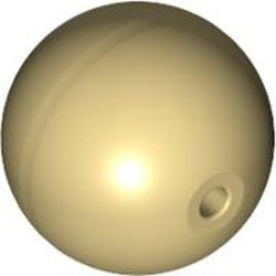 54821-2G Bal (Zamor Sphere) crème gebruikt *0D001