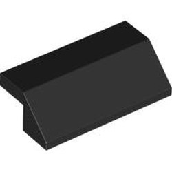 5540-11 Dakpan 45 graden 4x2 zonder noppen bovenop zwart NIEUW *