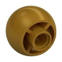 55889-115 Wiel 18x14 glad goud, parel NIEUW *5W000