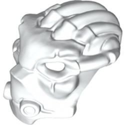 56154-1G Bionicle Masker Iden, flexibel rubber wit gebruikt *