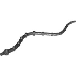 57564-11G Bionicle wapen tentakel/zeewier van flexibel rubber zwart gebruikt *