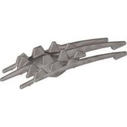57568-66G Bionicle wapen Barraki grijs, lichtparel gebruikt *