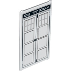 57895pb029-1 POLICE PUBLIC CALL BOX (Tardis) wit NIEUW *