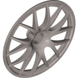58088-95G Wieldop 56mm 7 spaken met asgat voor wiel 44772 zilver, mat gebruikt *5D000