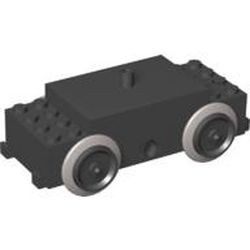 590-11 Treinmotor 9 volt systeem (niet radiografisch) PAKKETZENDING zwart NIEUW *