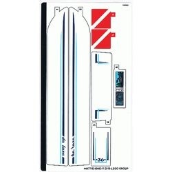 60221stk01 STICKER 60221 Diving Yacht NIEUW *0S0000
