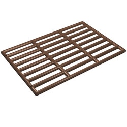 6046-8G 9x13 rooster grill bruin (klassiek) gebruikt *1L0000