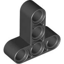 60484-11 Technic, Hefbalk dik 3x3 T- vorm zwart NIEUW *1D000