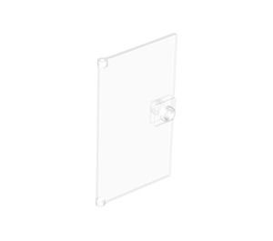 60616-12 Deur 1x4x6 met deurknop transparant NIEUW *1B275