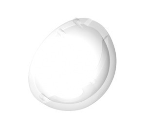61287-12 Halve bol transparant NIEUW *0L0000