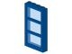 6160c03-7G Raam 1x4x6 Frame met 3 vakken 3 ruiten lichtblauw blauw gebruikt *1C038