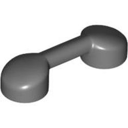 6190-85G Vorm van telefoonhoorn grijs, donker (blauwachtig) gebruikt *1E018