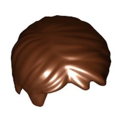 62810-88 Haren licht krullend bruin, roodachtig NIEUW *0L0000