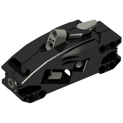 6282c01-11 Racebuggy stuurunit zwart NIEUW *