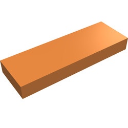 63864-28 Tegel 1x3 caramel NIEUW *1B111