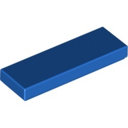 63864-7 Tegel 1x3 blauw NIEUW *1B111