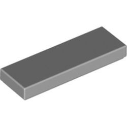 63864-86G Tegel 1x3 grijs, licht (blauwachtig) gebruikt *1B340