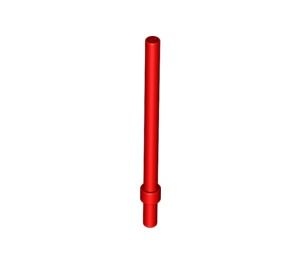 63965-5 Paal 6 noppen met stopring rood NIEUW *1B055