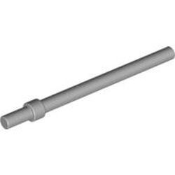 63965-86G Paal 6 noppen met stopring grijs, licht (blauwachtig) gebruikt *1E014