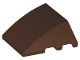 64225-120 Steen, wig 4x3 geen noppen bovenop bruin, donker NIEUW *