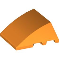 64225-4 Steen, wig 4x3 geen noppen bovenop oranje NIEUW *